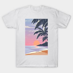 Sunset at the Beach T-Shirt